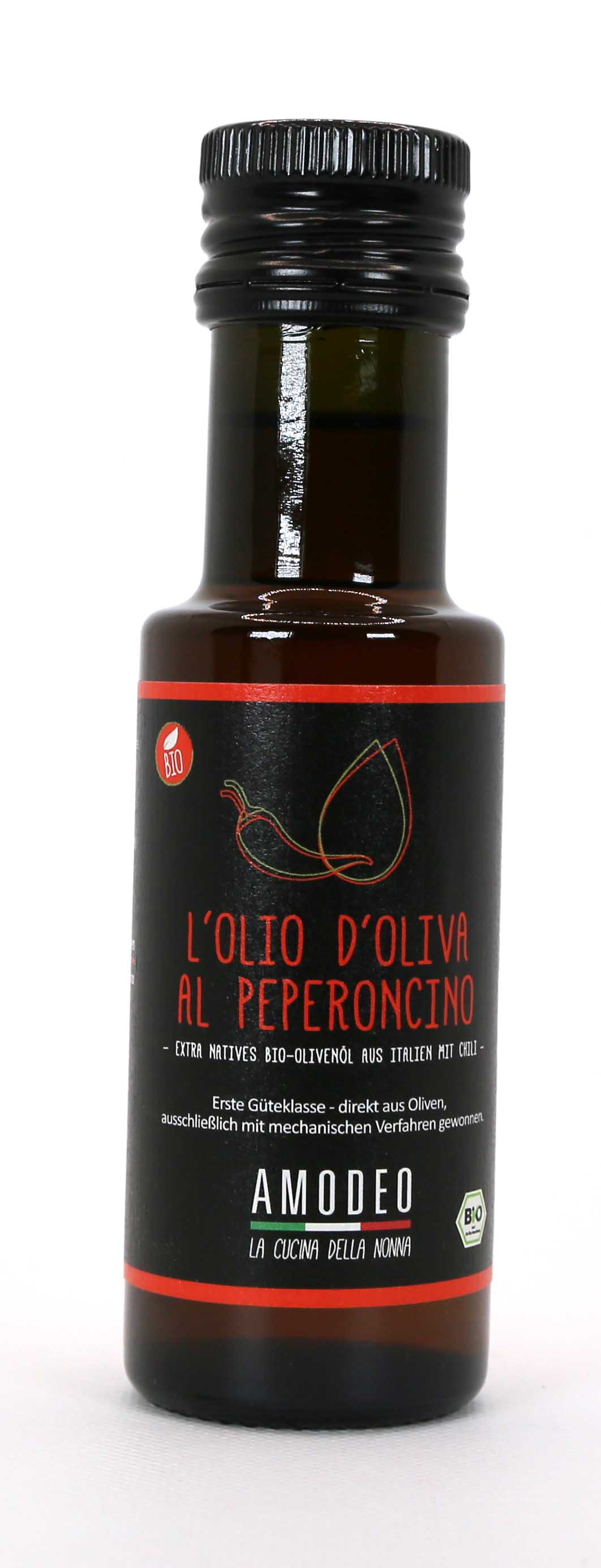 AMODEO BIO L´OLIO DI OLIVA AL PEPERONCINO 100ml